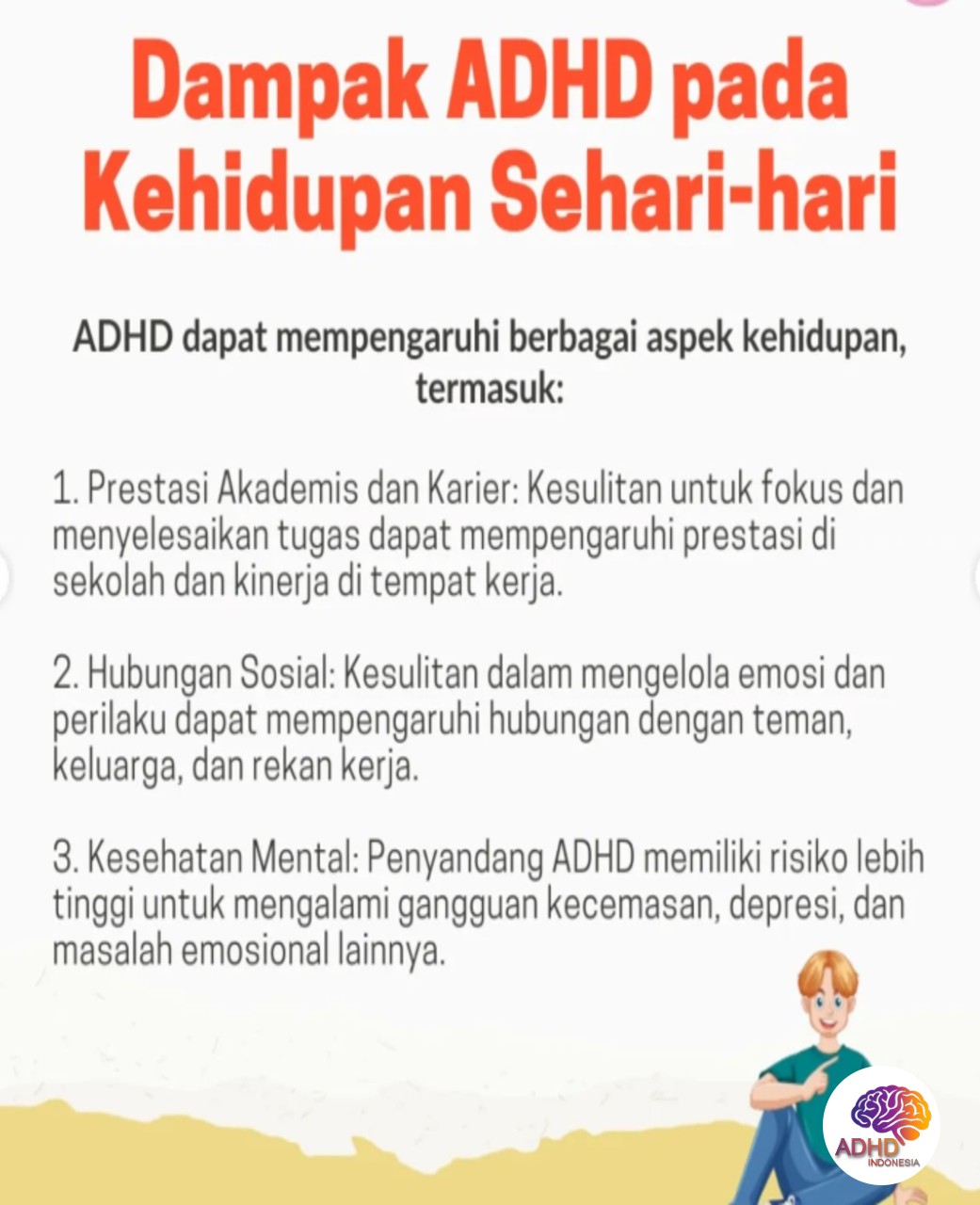 ADHD dan Hubungan Sosial Anak di Lingkungan Sekolah di Kabupaten Kepulauan Meranti