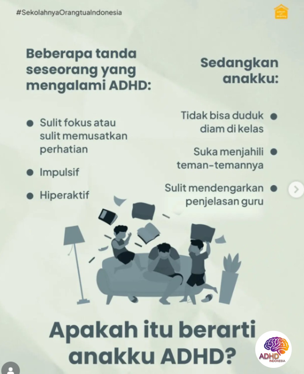 Ciri dan Gejala ADHD pada Anak Usia Dini di Kabupaten Kepulauan Meranti