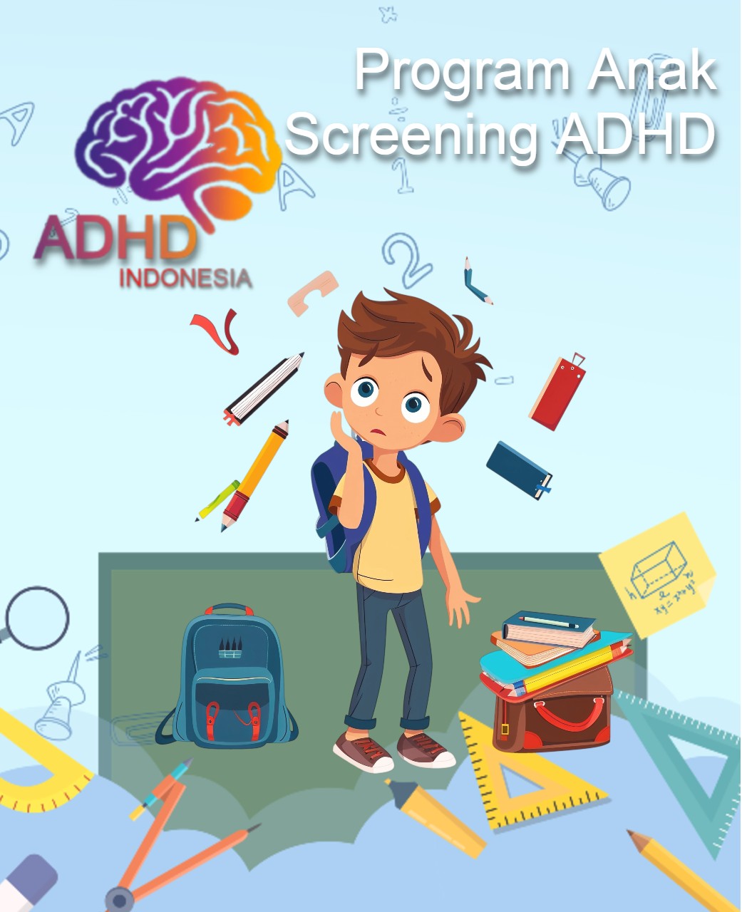 Program ADHD Indonesia Kabupaten Kepulauan Meranti Screening ADHD Non-Diagnostik